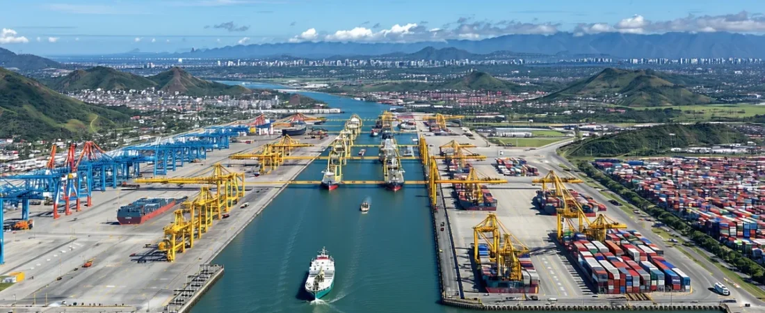 Portos do Sudeste movimentam 56,5 milhões de toneladas em janeiro