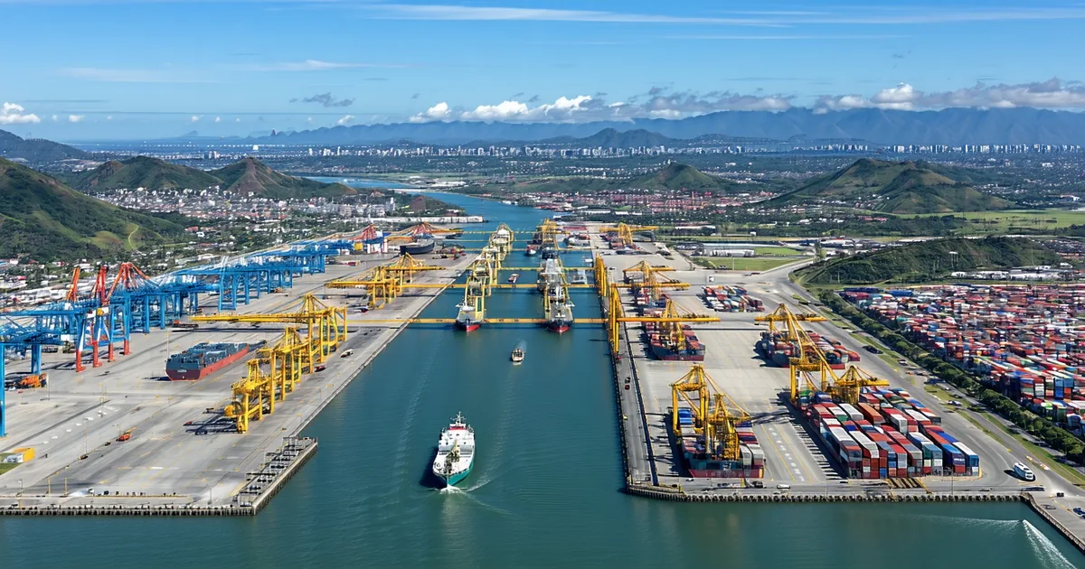 Portos do Sudeste movimentam 56,5 milhões de toneladas em janeiro